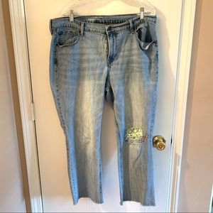 Old Navy Hand Stitched Jeans - Size 16